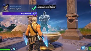 Confront Brutus Fortnite [upl. by Leacim]