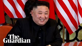 Kim Jongun answers question from foreign journalist for first time [upl. by Ahsiuqat]