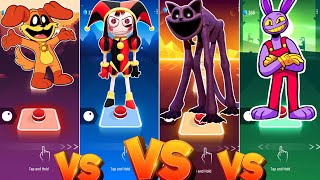 DogDay Wellerman VS Believer Clownshe VS Just You CatNap VS Dance Monkey Jax  Tiles Hop [upl. by Anitsrik]