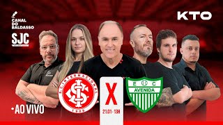 AO VIVO SUPER JORNADA COLORADA KTO INTER X AVENIDA  CAMPEONATO GAÚCHO  158 [upl. by Bernardo270]