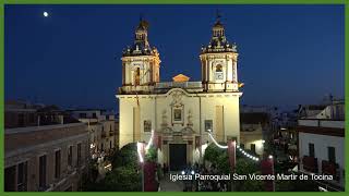 Repique de Campanas Iglesia Parroquial San Vicente Mártir de Tocina [upl. by Nomihs]