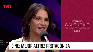 Categoría cine Mejor actriz protagónica  Premios Caleuche 2023 [upl. by Nednal919]