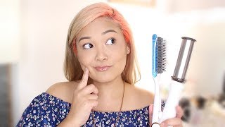 Instyler Wet to Dry Max 2 Way Rotating Iron First Impression  Review [upl. by Einnek]