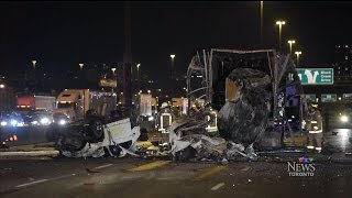 Actions of one driver may be to blame for deadly Hwy 400 crash [upl. by Rebbecca768]