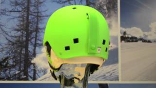 2015 Salomon Brigade Ski Helmet  green matt 360° View  Sail and Ski [upl. by Aloke]