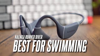 The Best Bone Conduction Headphones for Swimming Naenka Runner Diver Review [upl. by Erihppas]