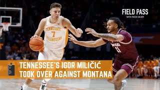 Igor Milicic thinking less led to a Tennessee win over Montana [upl. by Jewelle]