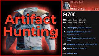 Where to find Nimble Coat Artifact  New World Aeternum  Artifact Hunting [upl. by Dylan]