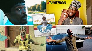 Anthony B Ginjah Jah Cure Lutan Fyah amp more  World Rebirth Riddim Medley Official Video 2021 [upl. by Ez796]