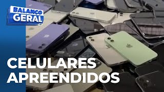 Receita Federal apreende 45 mil celulares em Cascavel só neste ano [upl. by Namwob]