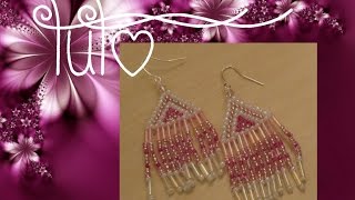 TUTO boucles doreilles style quotAztèquequot modèle 1 [upl. by Mayap]