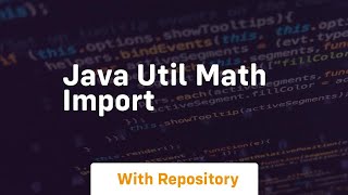 java util math import [upl. by Aniakudo]