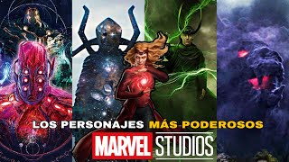 LOS PERSONAJES MÁS PODEROSOS DE MARVEL ESTUDIOS  Brandon CH [upl. by Artur]