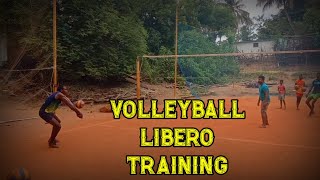 volleyball libero Training [upl. by Annahsat918]