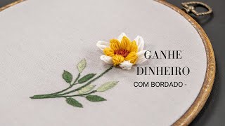 GANHE DINHEIRO COM BORDADO ‐ [upl. by Furnary]