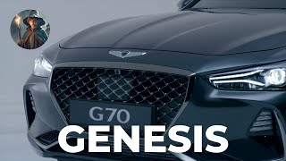 GENESIS G70 interior and exterior Detalis [upl. by Anahs]