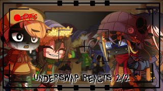 UnderSwap Reacts Blue BlueBerror Yanberry  Ft ErrorBerry  Pt 22 [upl. by Mirth]