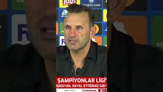 Okan Buruk quotDavinson Sanchezli Oyun İle Sanchezsiz Oyun Arasında Dağlar Kadar Fark Varquot [upl. by Assilim809]