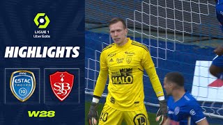 ESTAC TROYES  STADE BRESTOIS 29 2  2  Highlights  ESTAC  SB29  20222023 [upl. by Kerin]