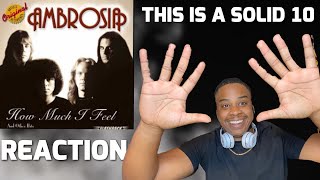 AMBROSIA  How Much I Feel REACTION [upl. by Yejus]