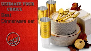 Best Dinnerware set Review  Top 5 Best Dinnerware sets on Amazon  Bestselling [upl. by Avlis]