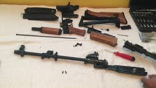 GSG AK 47 22Lr Complete Disassembly and Reassembly [upl. by Alfi770]