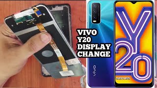 Vivo y20 display replacement  y20 original display replace vivo y20 display HelloPhones [upl. by Hatfield]