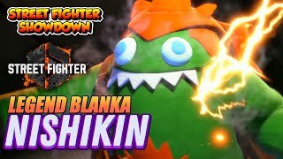 SF6 ▸ Nishikin legend Blanka  street fighter 6 [upl. by Aurita]