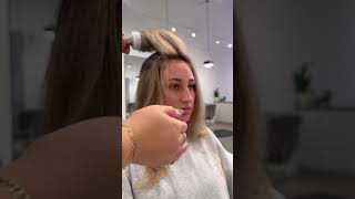 Voluminous Blowout using Parlux Hair Dryers voluminoushair blowout salonstyle [upl. by Launce]