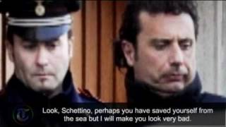 Costa Concordia coast guard tape Get back on board Captain Schettino [upl. by Elexa]