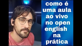 open english aula ao vivo na pratica parte 1 [upl. by Ludba931]