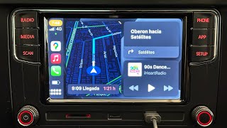 Retrofit RCD440 PRO Apple CarPlay Android Auto Vw Jetta GLI MK6  Instalar Radio con App Connect 🥳 [upl. by Yzeerb]