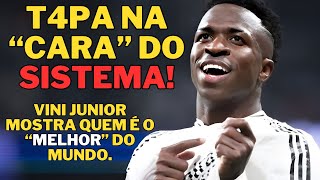 quotVini Jr HUMILHA Críticos com HatTrick Histórico A Redenção do Craque que Merecia a Bola de Ouro [upl. by Rutherford]