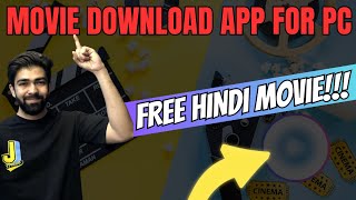 Free Movie download app for PC  How to download Hindi movies from Website [upl. by Takara]