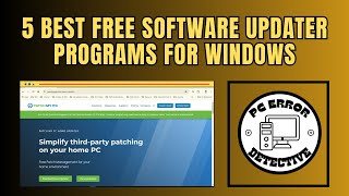 5 Best Free Software Updater Programs For Windows [upl. by Selima]