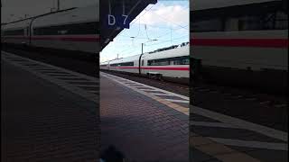 Ice passing hanau station Germany  my friends video [upl. by Cargian]