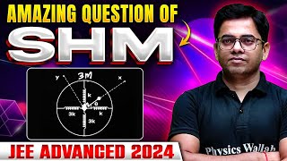 Amazing Question of SHM  JEE Advanced 2024 [upl. by Adnov39]