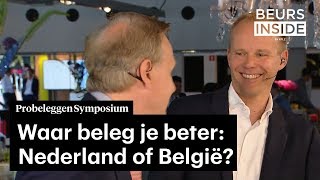 Waar beleg je beter Nederland of België • BeursInside [upl. by Airetnuhs]