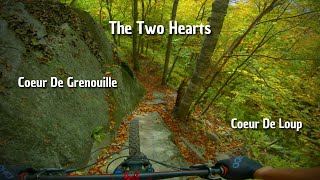 Enduro Bromont Coeur De Grenouille And Coeur De Loup The Two Hearts [upl. by Eocsor]