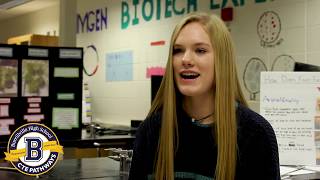 Burrillville High School CTE Pathways  BioMed Story  Paige [upl. by Mavis]