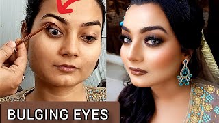 Bulging Eyes make up transformation tutorialzaidzeeinformativevlogmakeup [upl. by Damita425]