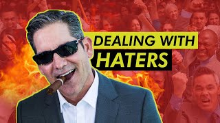 Grant Cardone Vs Jordan Belfort  How To Deal With Haters  Part 3 [upl. by Nonnaihr]