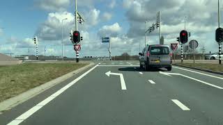 Examenroute richting Hilversum A27 [upl. by Amilb]