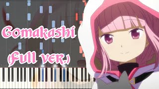 Magia Record Mahou Shoujo Madoka☆Magica Gaiden TV OP  Gomakashi Full ver Piano Arrangement [upl. by Renae]