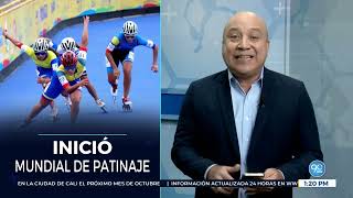 Inició el mundial de Patinaje Estas y más noticias deportivas en el Panorama Deportivo [upl. by Ardnal]