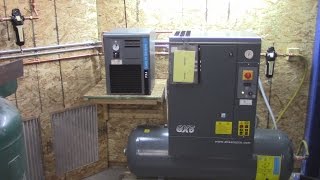 Compressed Air Dryer and Filtration Installation [upl. by Nnednarb]