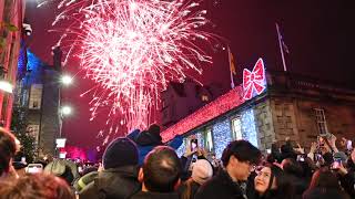 Edinburgh Hogmanay 2024 Happy New Year [upl. by Fromma]