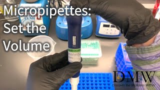 Micropipettes Set the Volume [upl. by Emrich839]