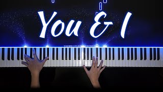 You amp I  One Direction  Piano Cover with PIANO SHEET [upl. by Yort]