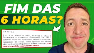 Concurso TJMG Aprovada a JORNADA de 8 HORAS diárias E AGORA [upl. by Llevart83]